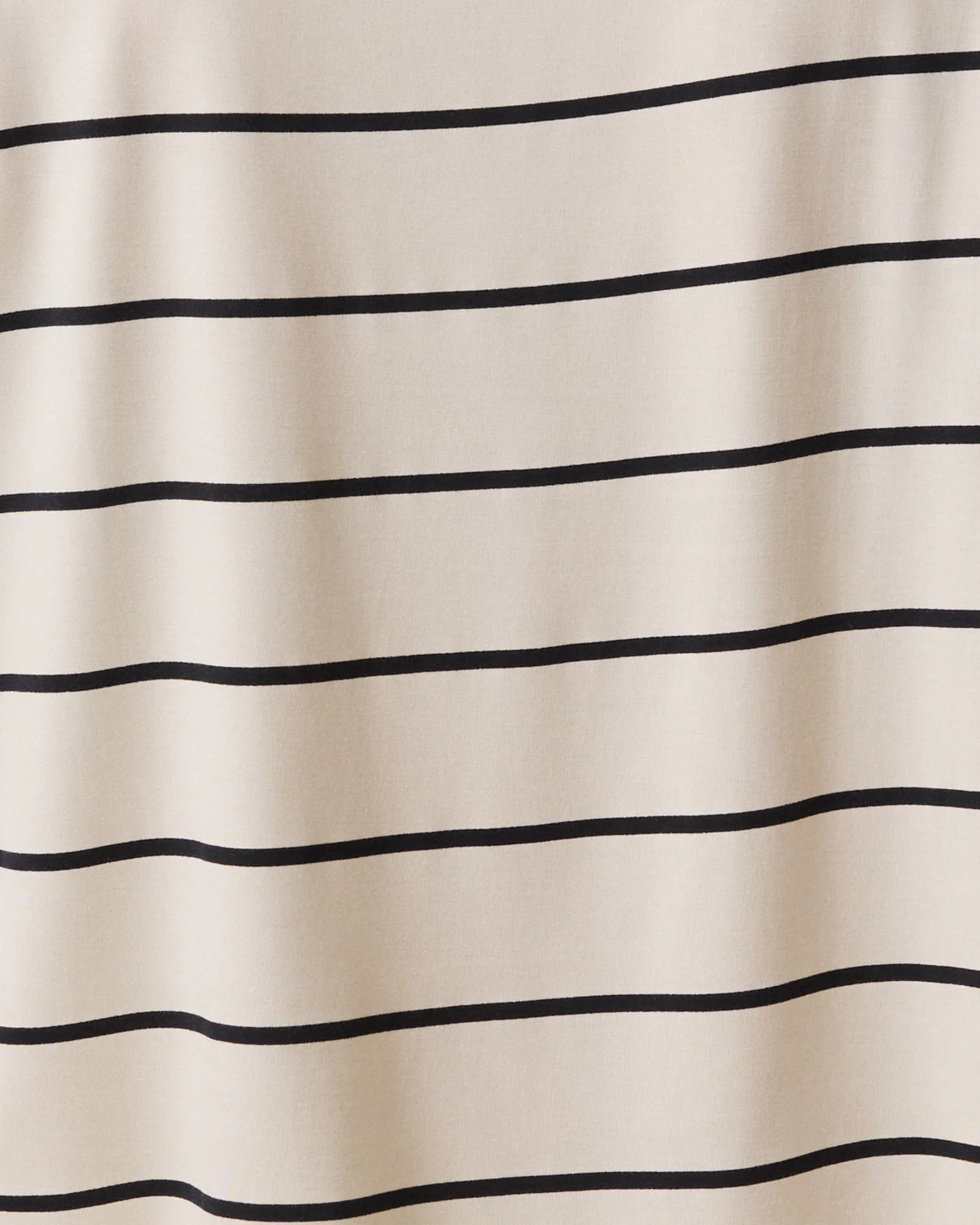 Aria Bamboo Casual Lounge Pant | White & Black Stripe - Image 6