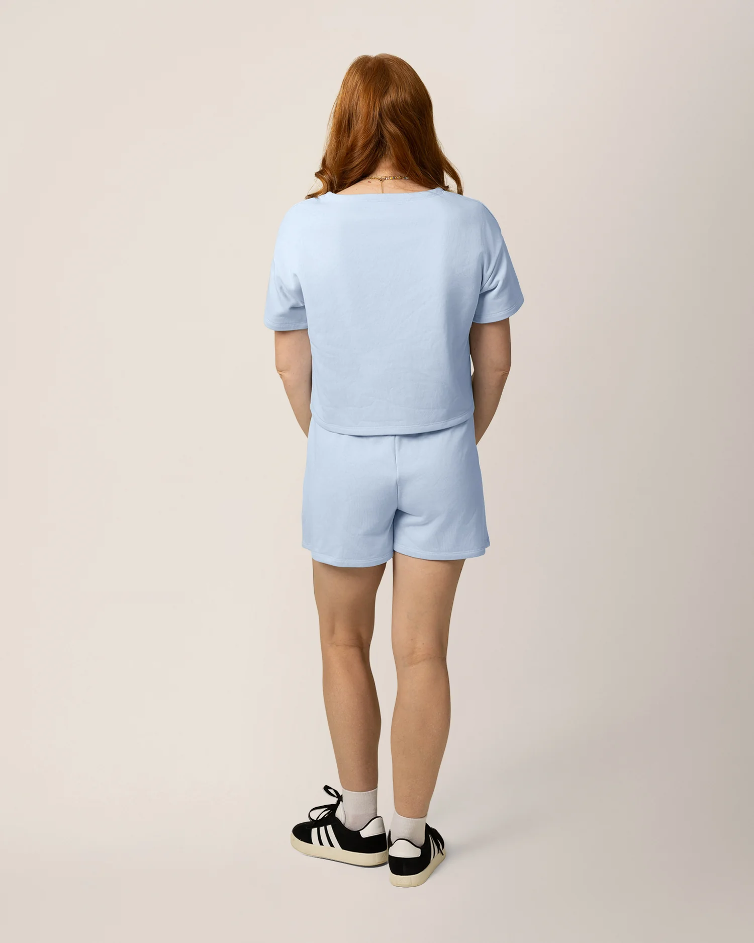 French Terry On the Go Skort | French Blue - Image 4