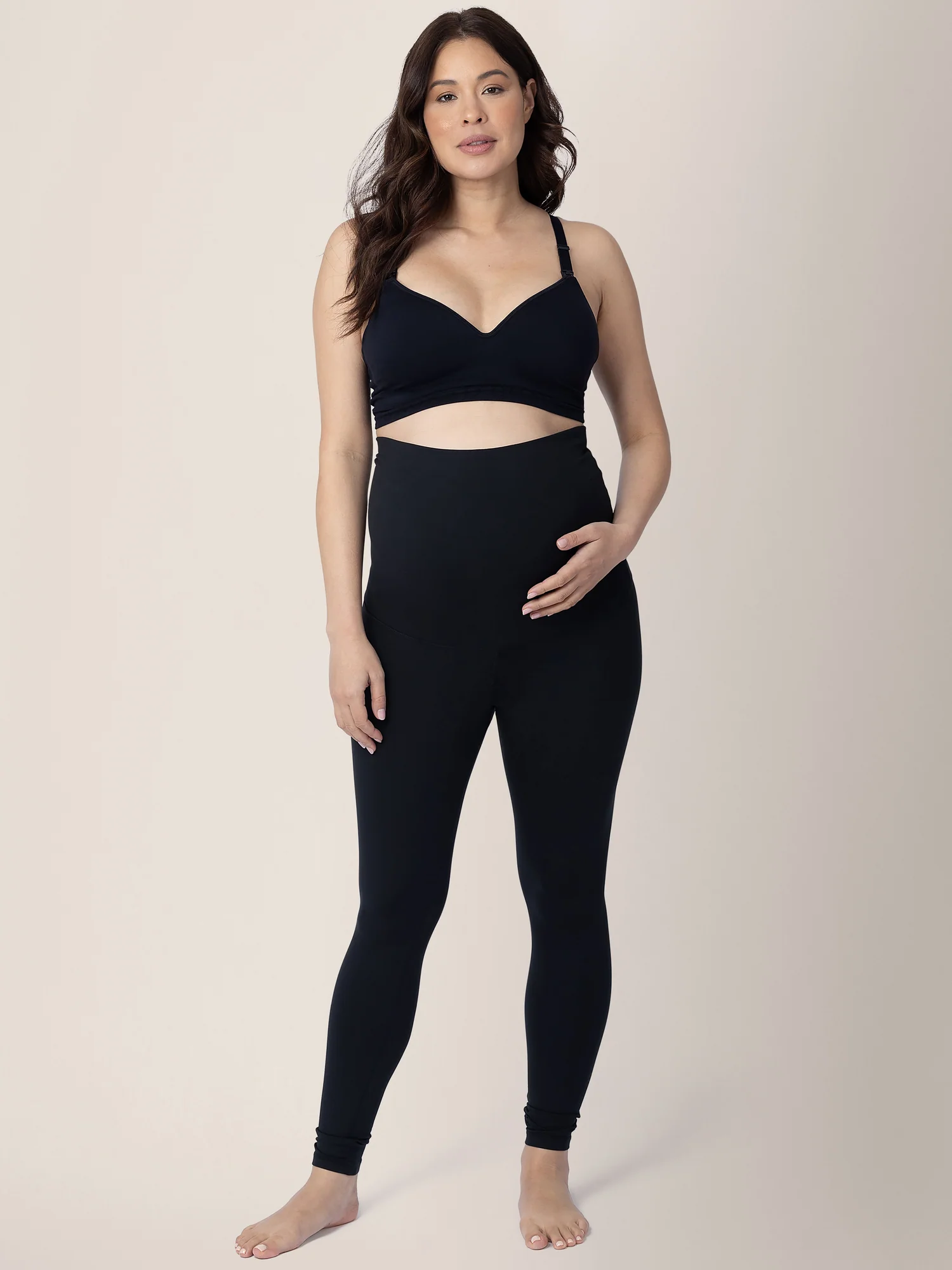 Louisa Maternity & Postpartum Legging | Black - Image 6