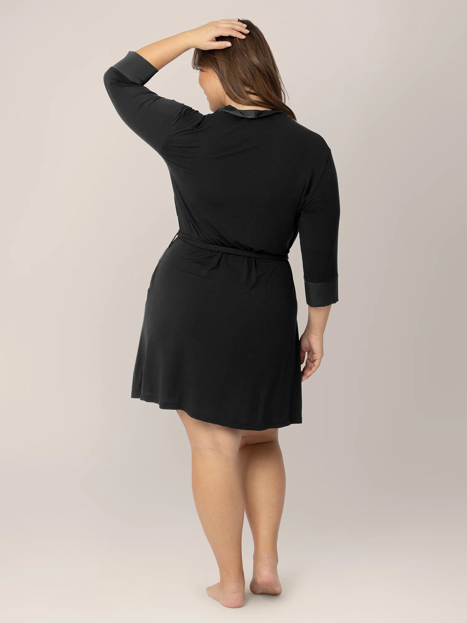 Emmaline Robe | Black - Image 4