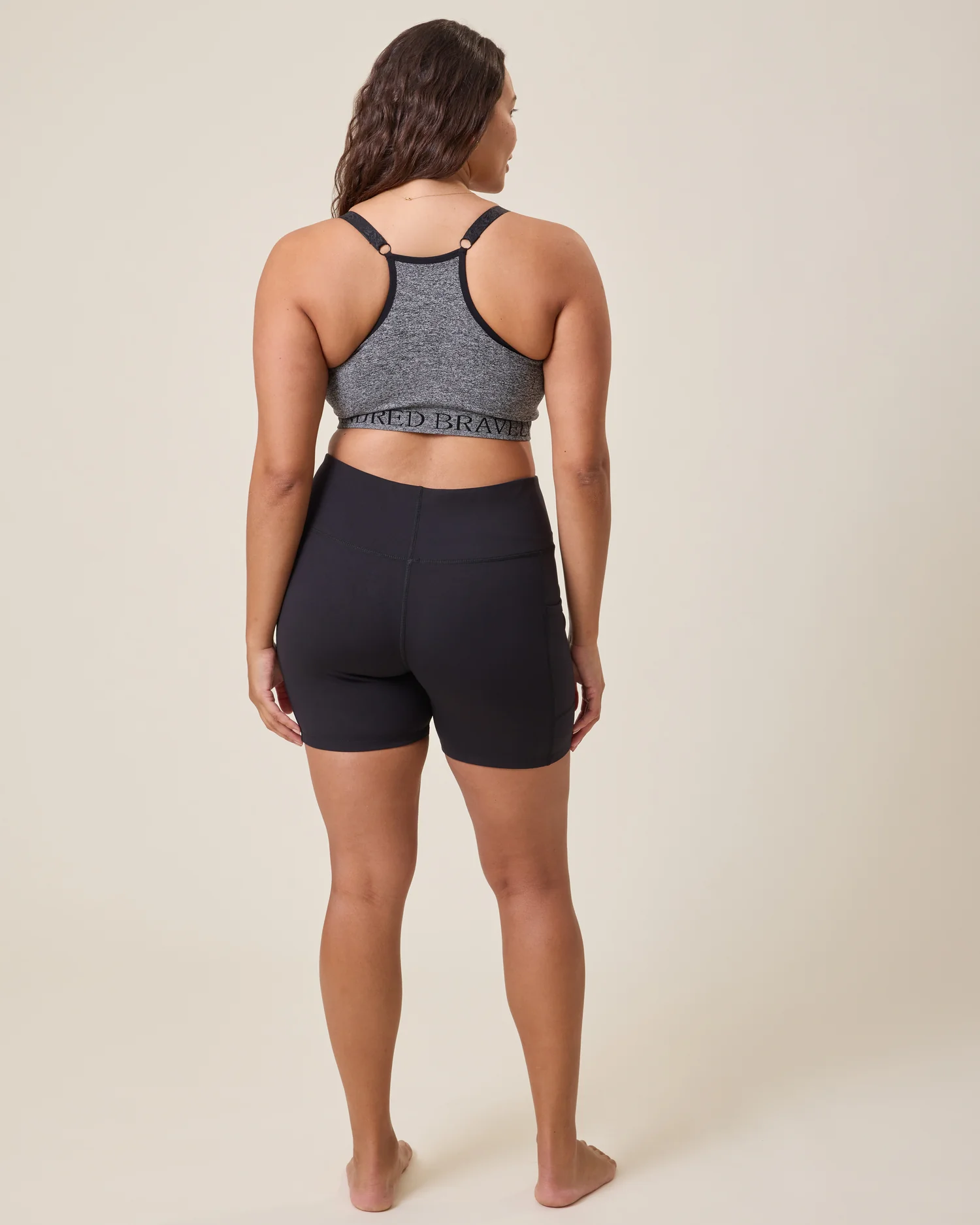 Stevie Active Postpartum Bike Short | Black - Image 4